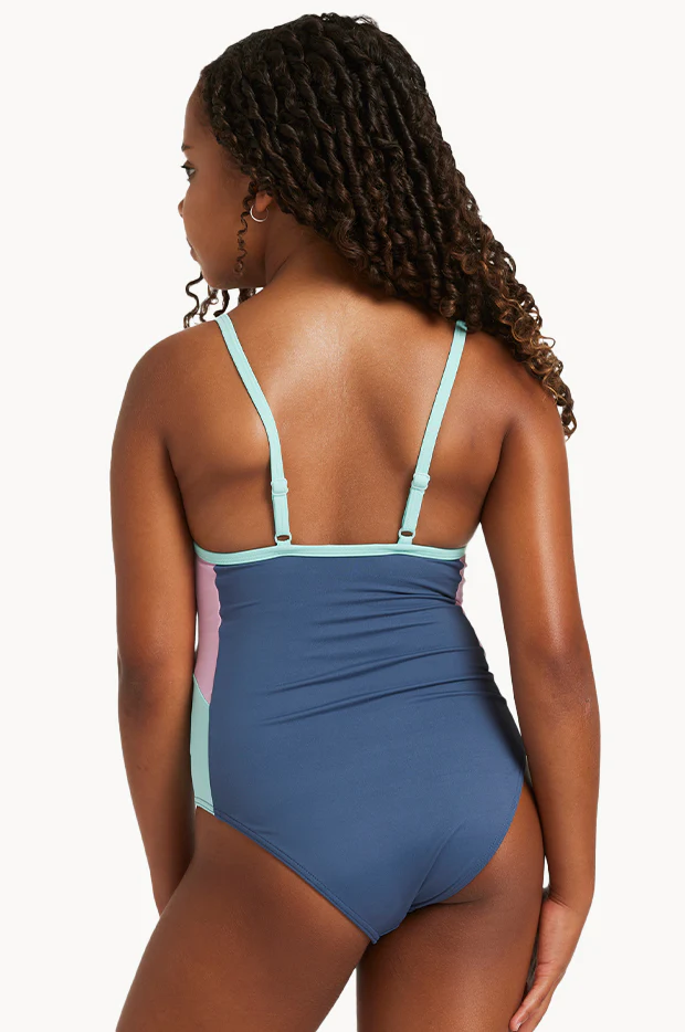 Girls Colorblock One Piece - Image 2