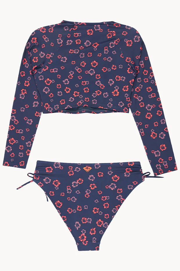 Girls Cute Ditsy Crop Suntop Set - Image 2