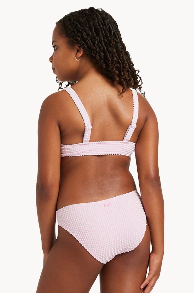 Girls Daisy Check Bralette Set - Image 2