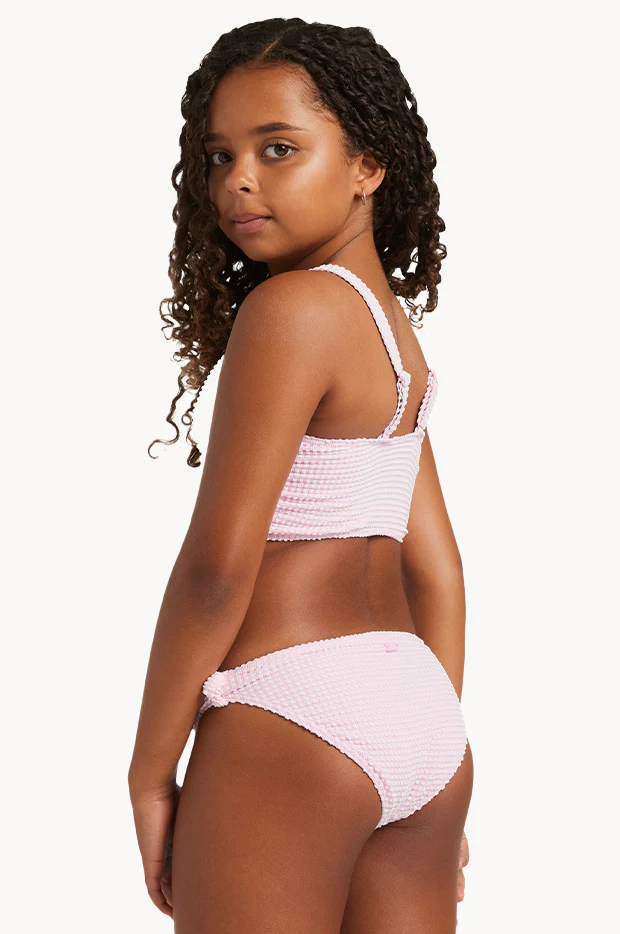 Girls Daisy Check Crop Tank Set - Image 2