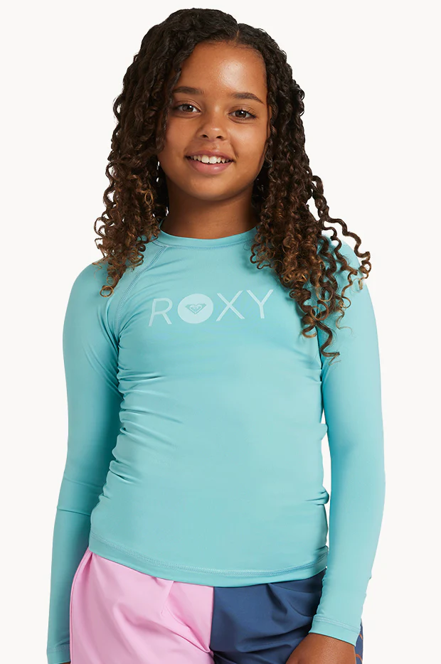 Girls Essential Long Sleeve Suntop