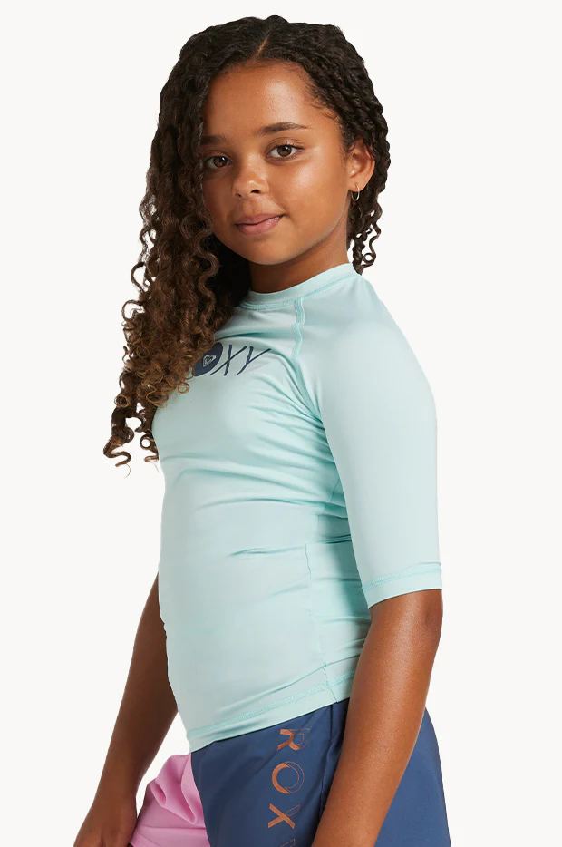 Girls Essential Short Sleeve Suntop - Image 3