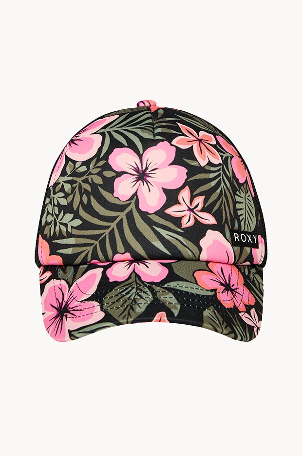 Girls Fearless Floral Honey Coconut Cap - Image 3