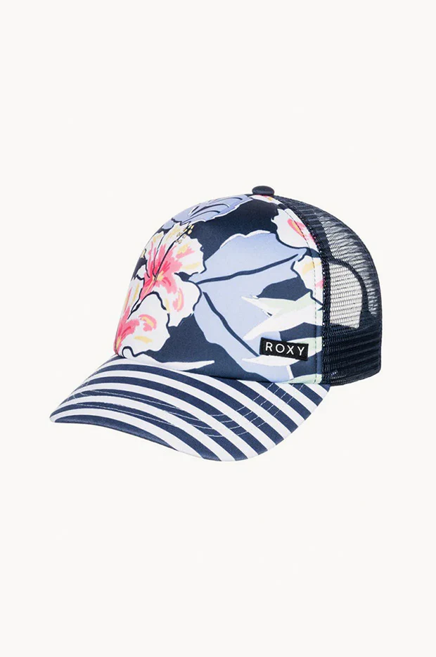 Girls Floral Honey Coconut Cap