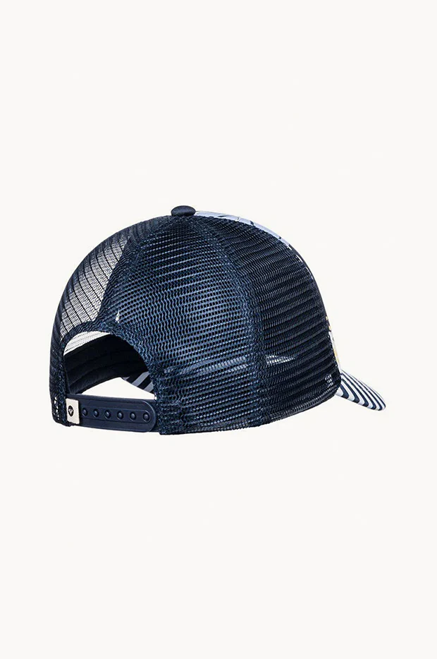Girls Floral Honey Coconut Cap - Image 2