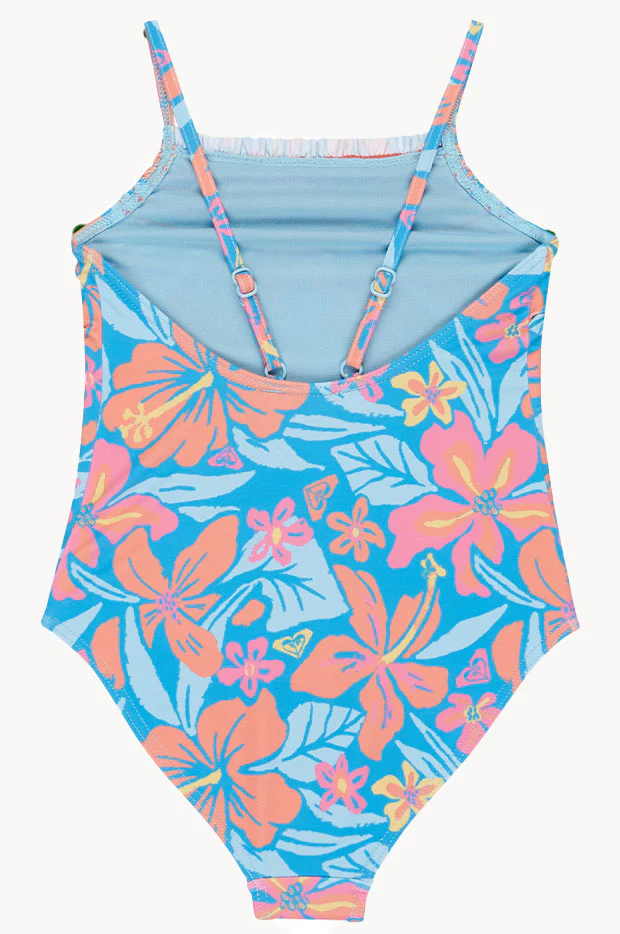 Toddler Girls Hibiscus Hugs One Piece - Image 2
