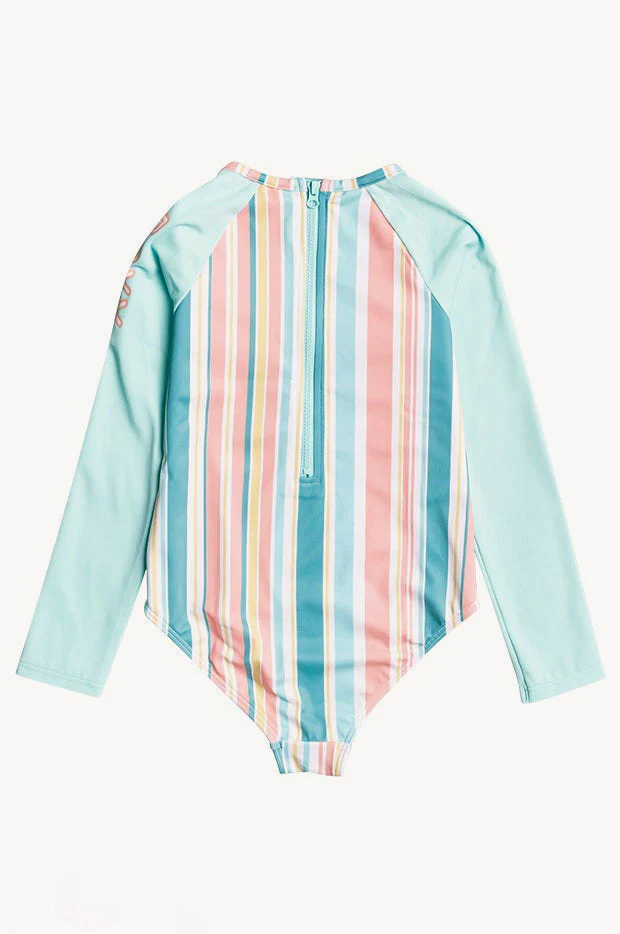 Girls Latigo Bay Stripe Sunsuit - Image 2