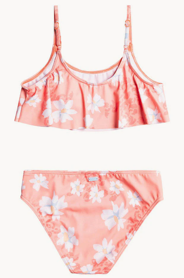 Girls Salty Flower Flutter Crop Set - Image 2