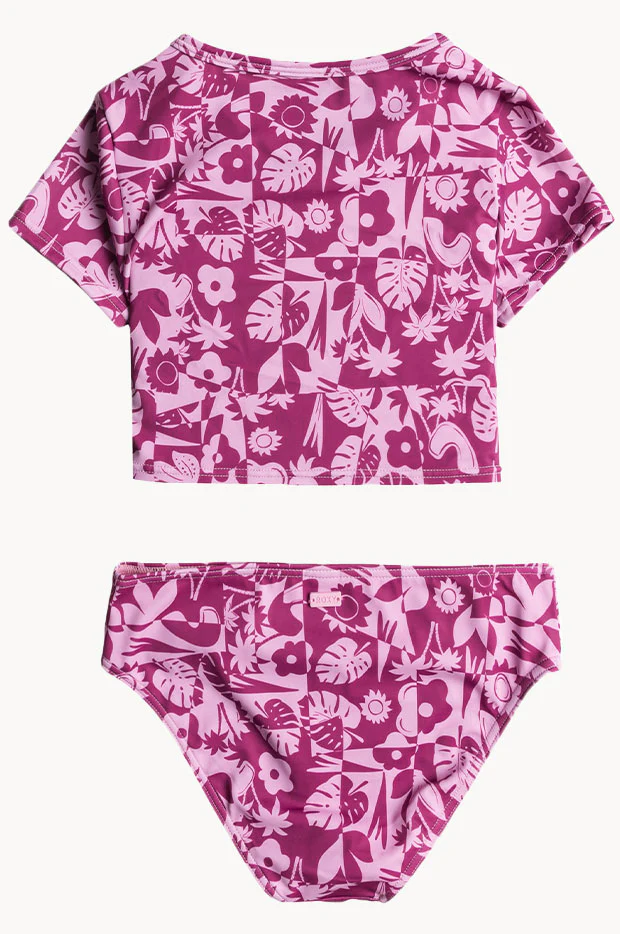 Girls Slice Of Paradise Crop Set - Image 2