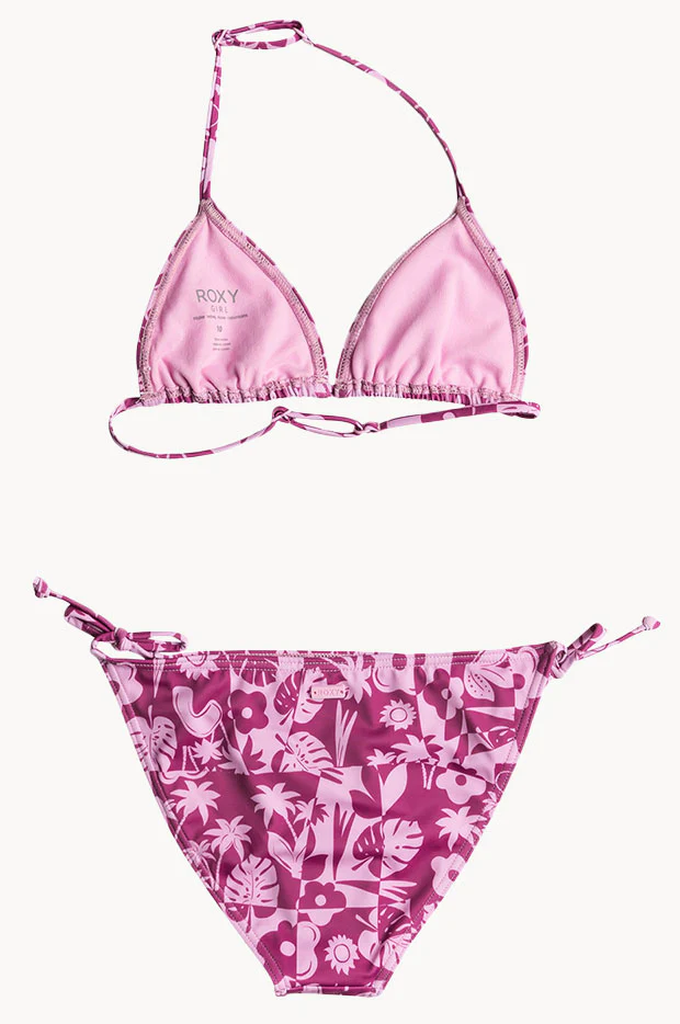 Girls Slice Of Paradise Tiki Tri Set - Image 2