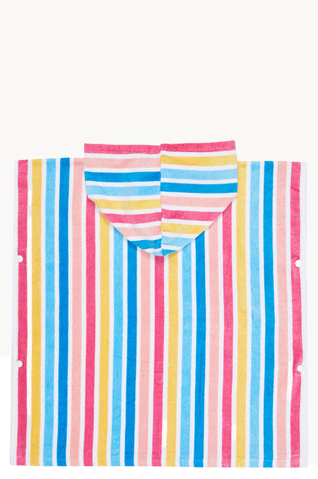 Girls Stripe Stay Magical Hooded Towel - Image 2