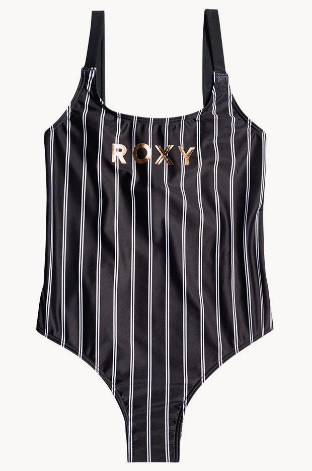 Girls Stripe Swim For Good Time One Piece