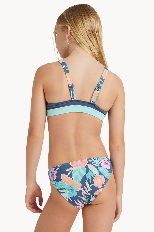 Girls Tropical Active Crop Set - Image 3