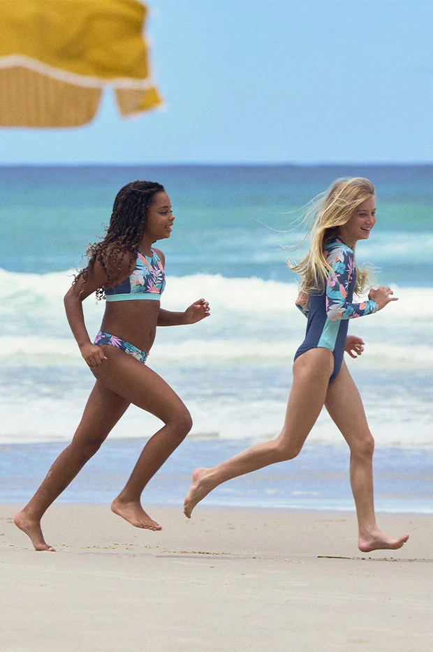 Girls Tropical Active Crop Set - Image 7