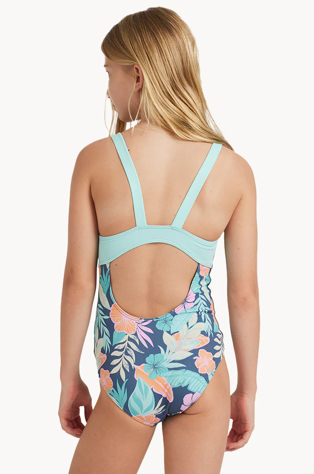Girls Tropical Active One Piece - Image 2