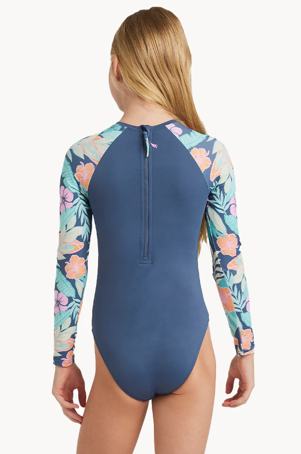 Girls Tropical Active Sunsuit - Image 3