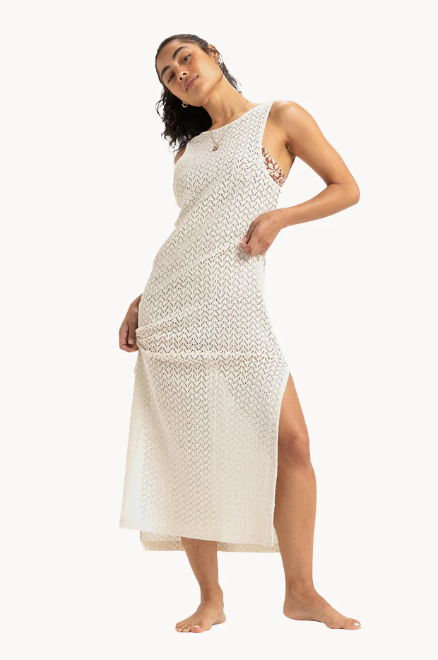 Playa Mood Crochet Dress - Image 3