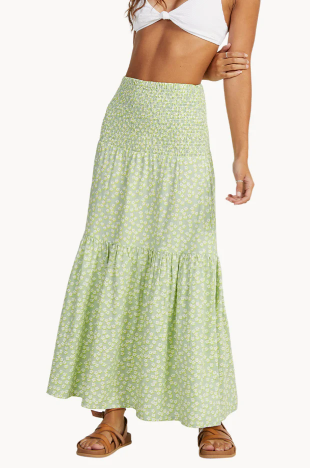 Remember The Time Slub Maxi Skirt