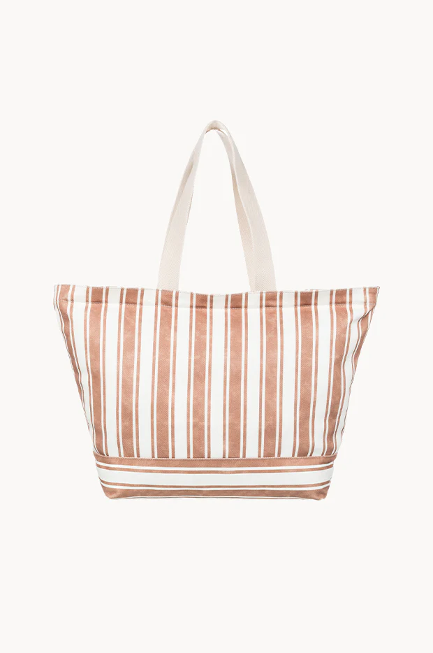 Strippy Beach Tote Bag - Image 2