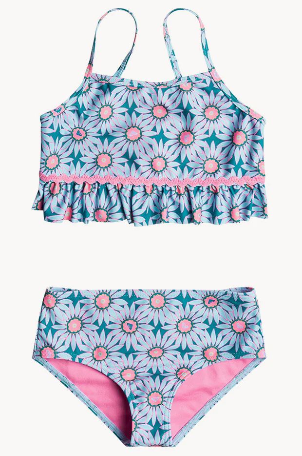 Toddler Girls Bold Florals Crop Set - Image 3