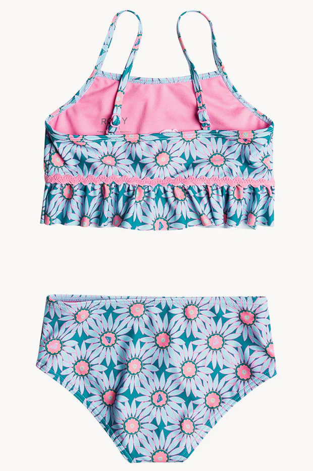Toddler Girls Bold Florals Crop Set - Image 4