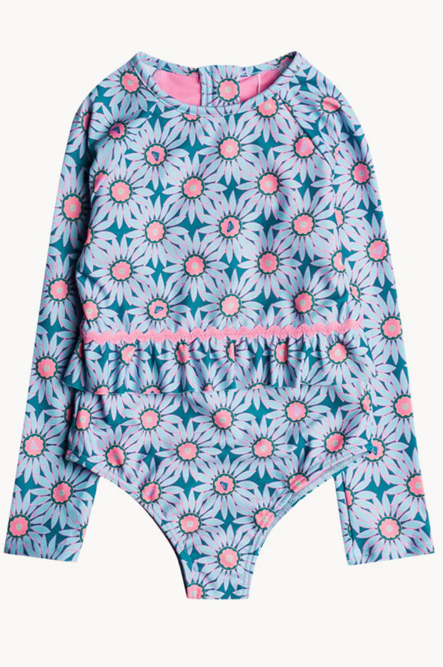 Toddler Girls Bold Florals Sunsuit
