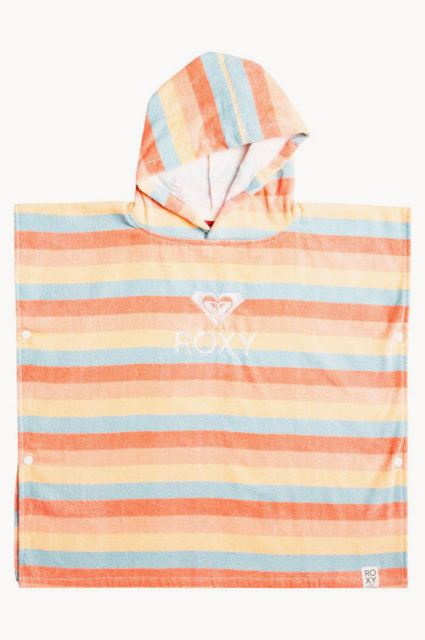 Toddler Girls Floral Stay Magical Hooded Towel - Image 2