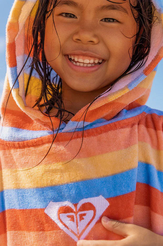 Toddler Girls Floral Stay Magical Hooded Towel - Image 4