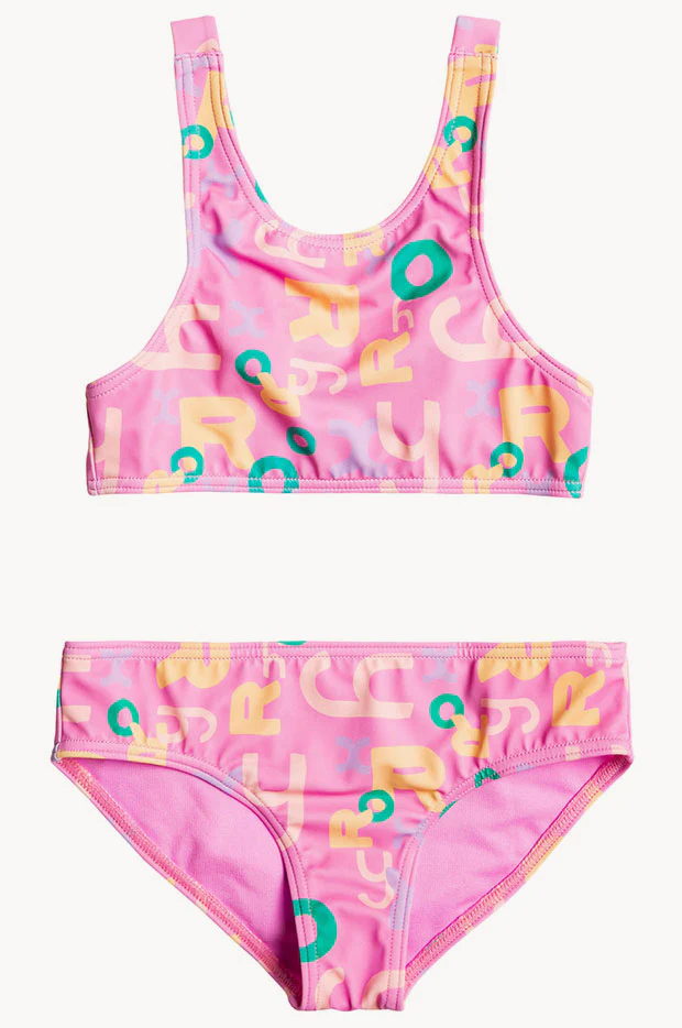 Toddler Girls Funny Bambino Crop Set - Image 3