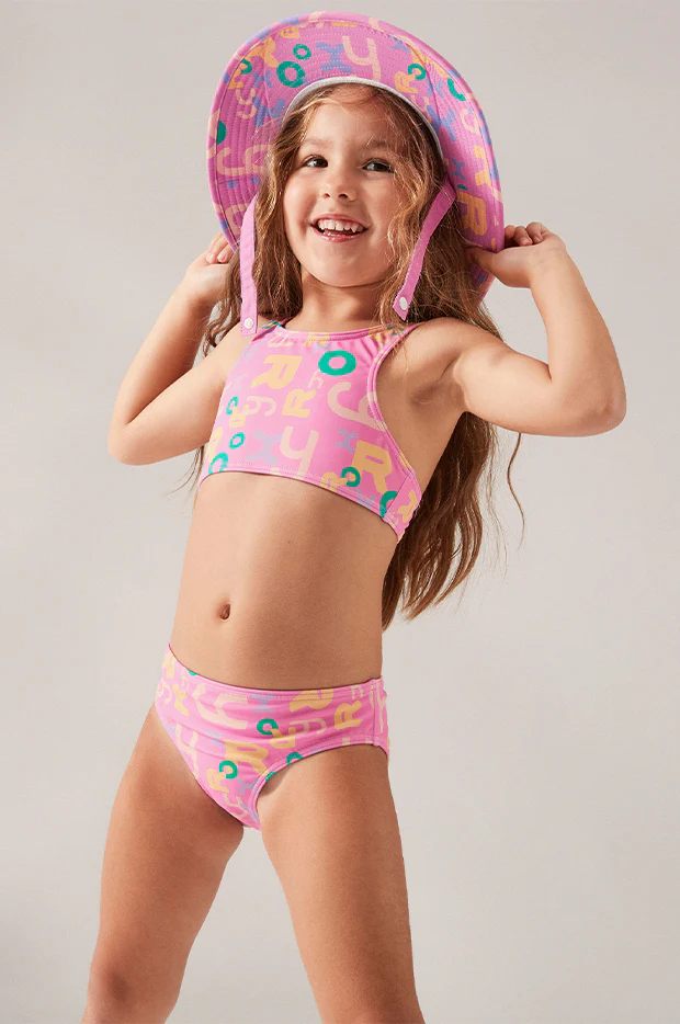 Toddler Girls Pudding Cake Teenie Bucket Hat - Image 4