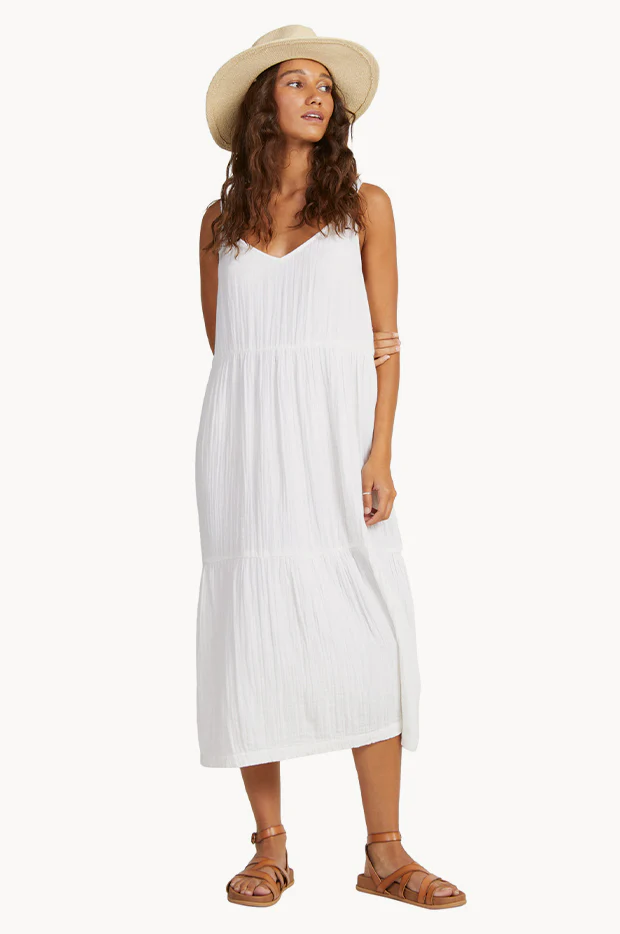 Waiting Line II Midi Dress