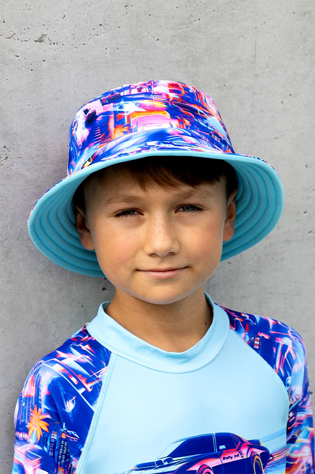 Boys Arcade Reversible Sunhat - Image 2