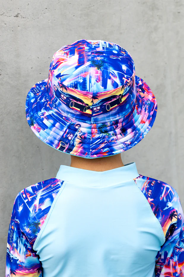 Boys Arcade Reversible Sunhat - Image 3