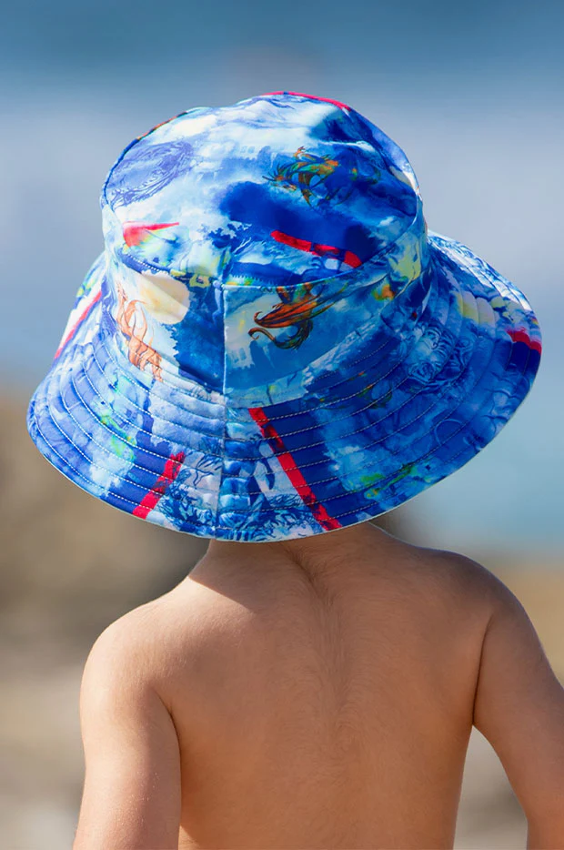 Boys Cosmik Dragon Sunhat - Image 3