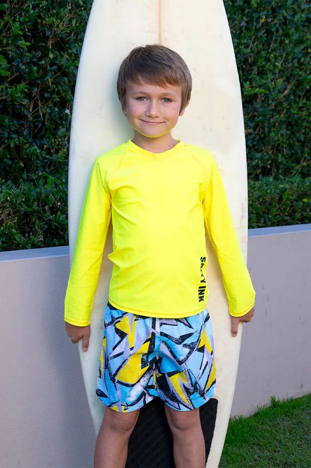 Boys Teen Long Sleeve Suntop - Image 2