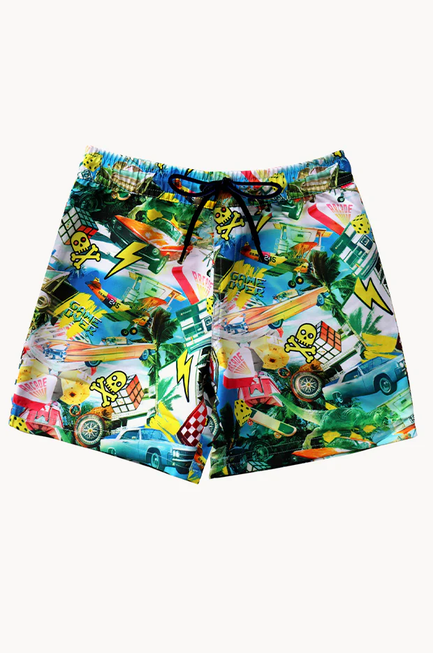 Boys Mash Up Boardshort - Image 3