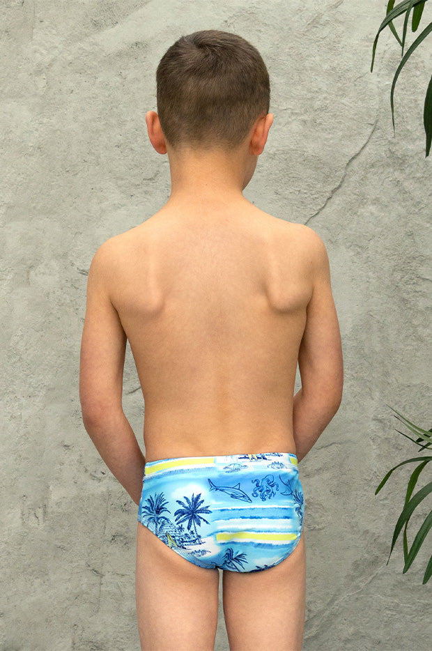 Boys Shipwrecked Racer Brief - Image 3