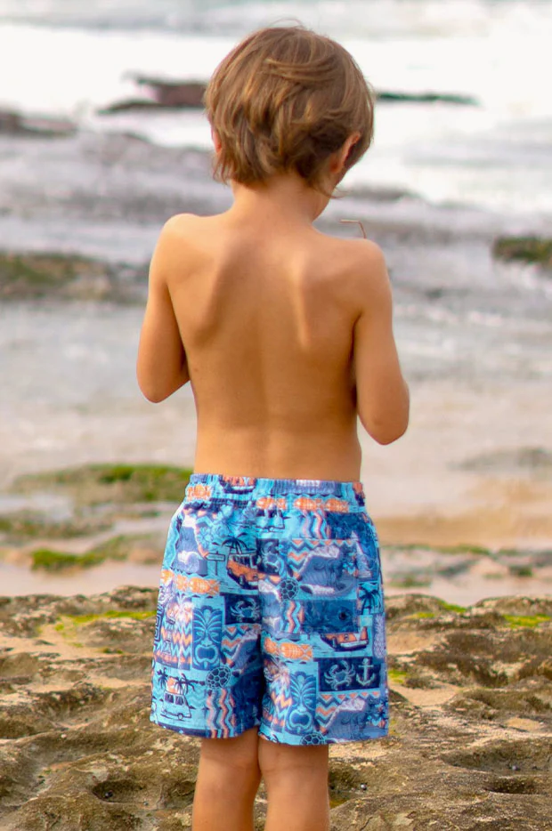Boys Tiki Boardshort - Image 2