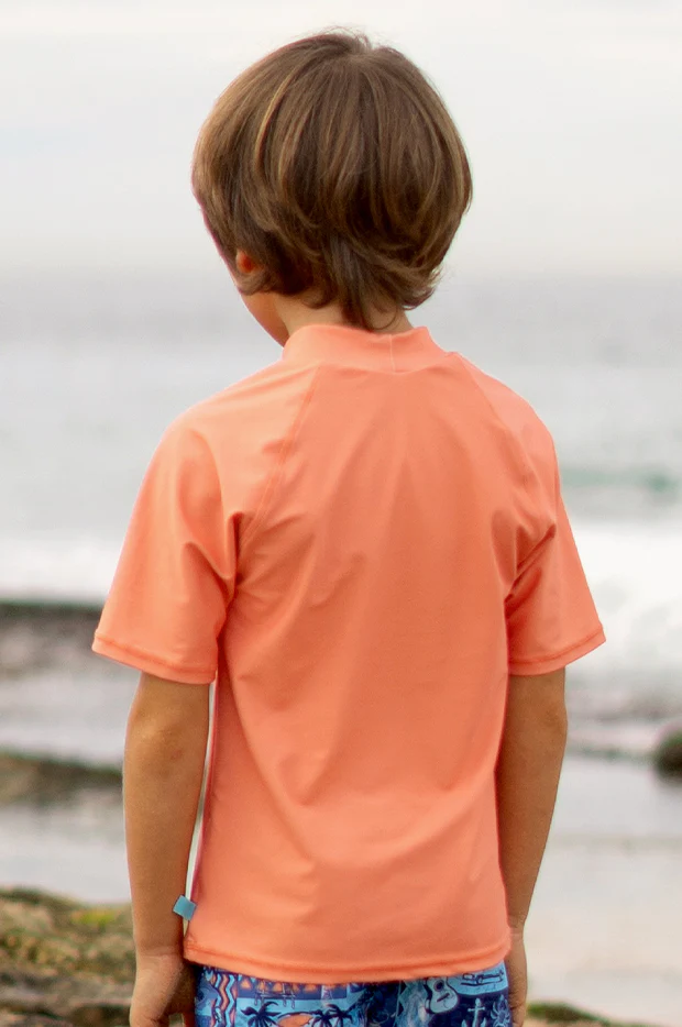 Boys Tiki Short Sleeve Suntop - Image 2