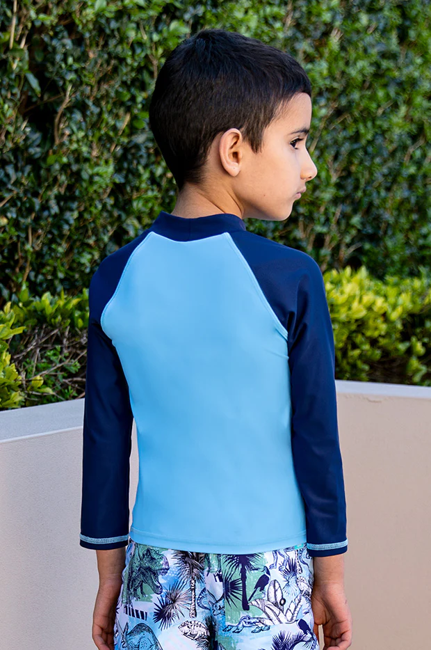 Boys Urban Jungle Long Sleeve Suntop - Image 3