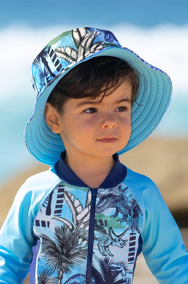 Boys Urban Jungle Reversible Sunhat - Image 2