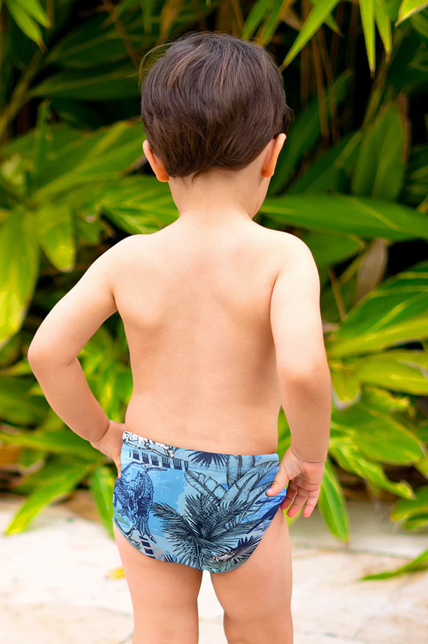 Boys Urban Jungle Swim Nappy - Image 3