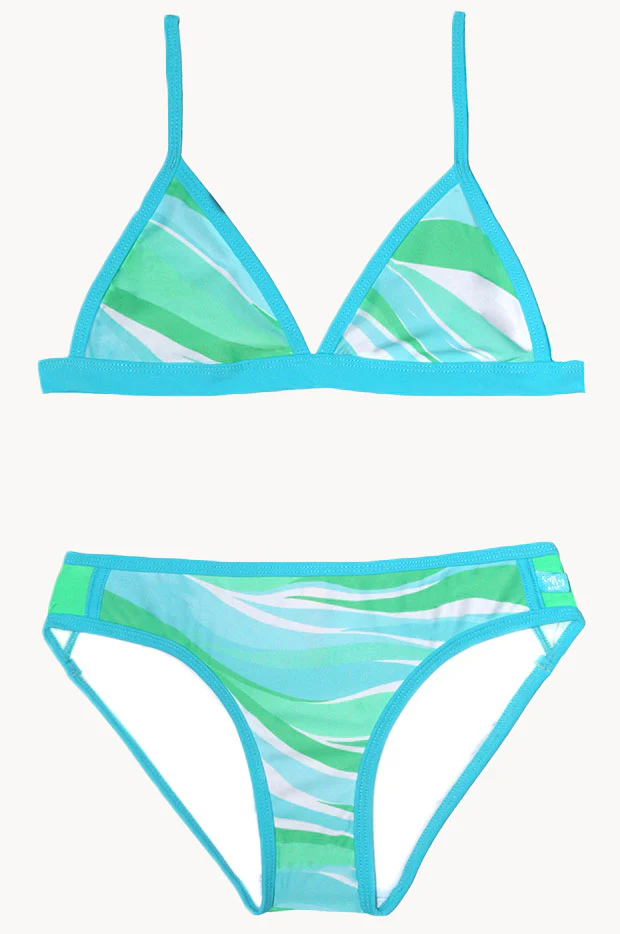 Girls Coastal Wave Tri Set - Image 2