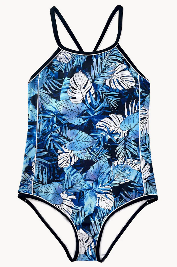 Girls Coral Coast Action Tank One Piece - Image 3