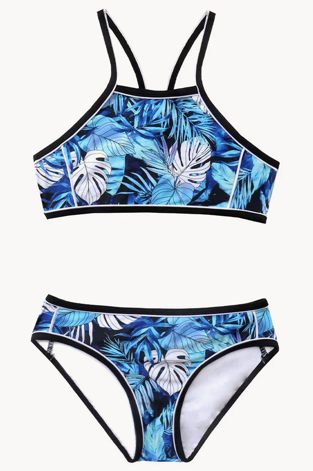 Girls Coral Coast Crop Set - Image 2