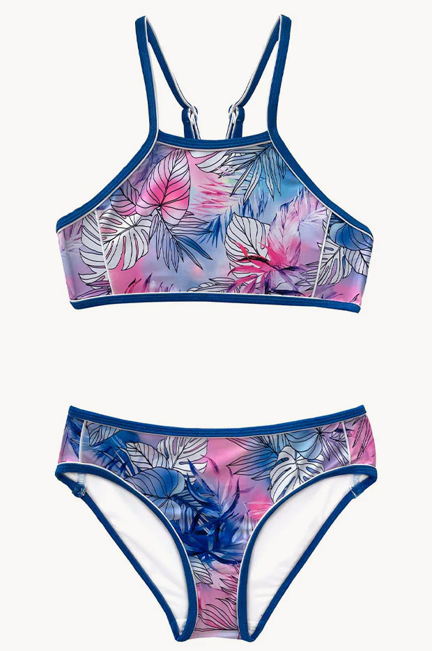 Girls Coral Coast Crop Set - Image 3