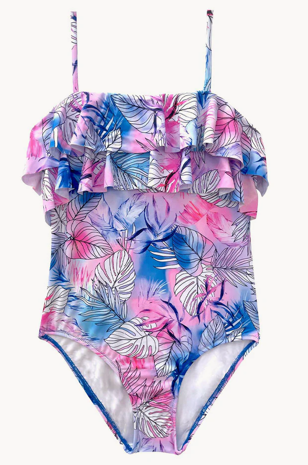 Girls Coral Coast Tube Tank One Piece - Image 3