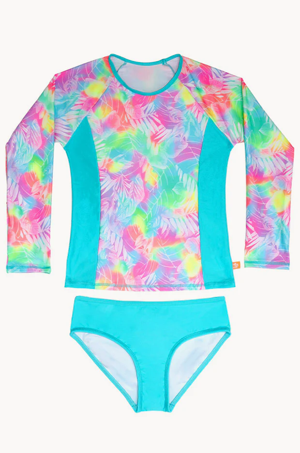 Girls Honolulu Long Sleeve Suntop Set - Image 3