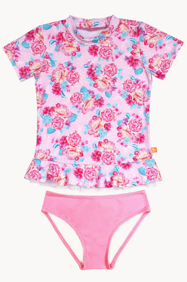 Girls Miss Bloom Frill Suntop Set - Image 3