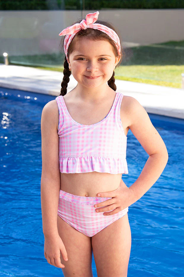 Girls Miss Cupcake Reversible Frill Crop Set - Image 3